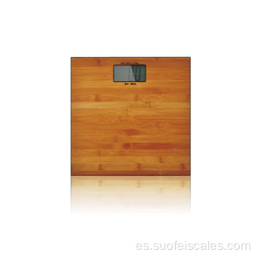Escala de peso de madera de baño digital SF180A Bamboo